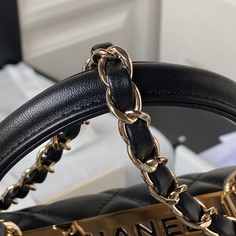 Ch**el top handle bags